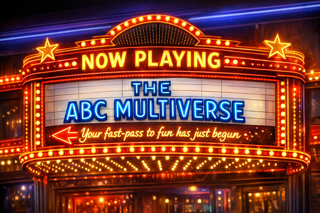 ABC Multiverse Marquee